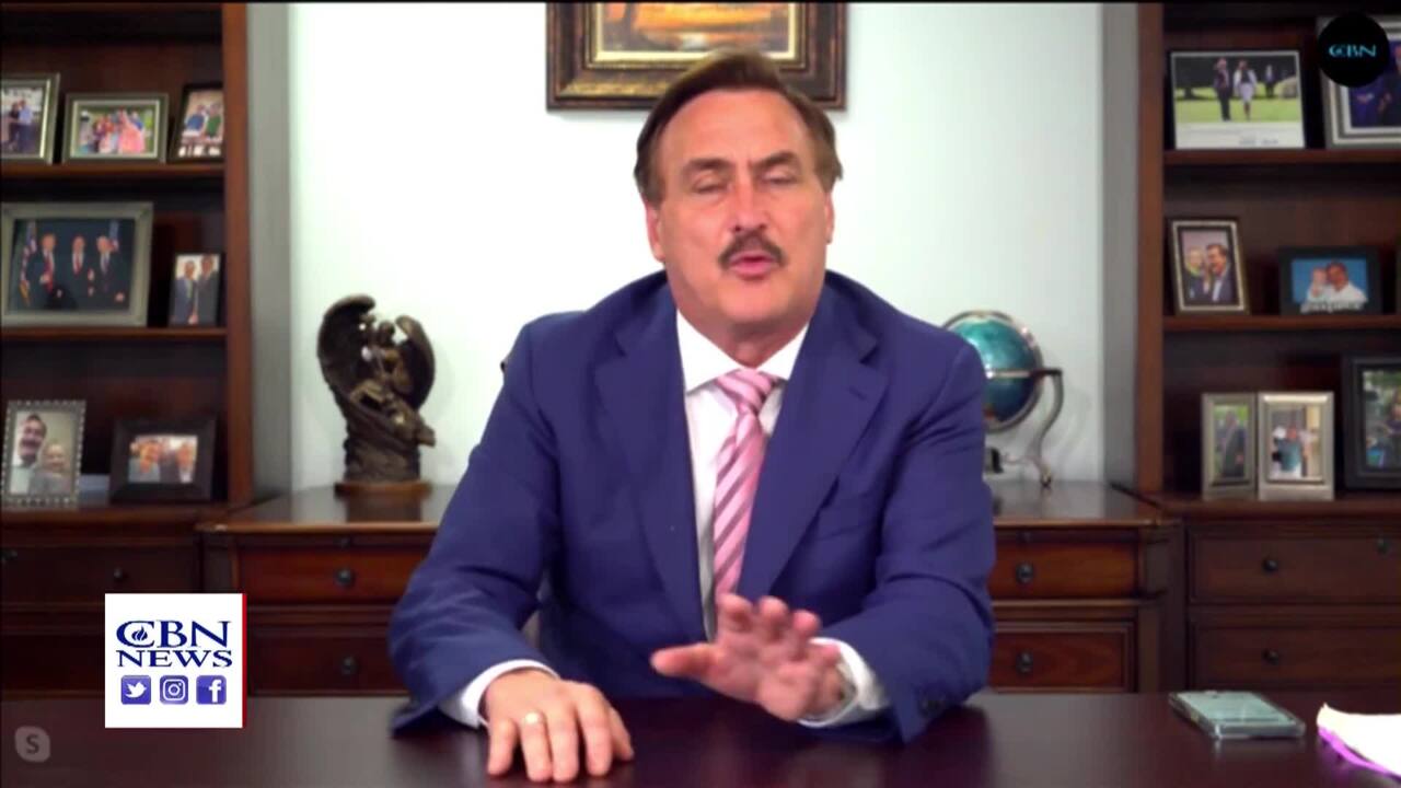Mike Lindell Talks with CBN News About New Social Media Venture: 'Once Again, One Nation Under God'
