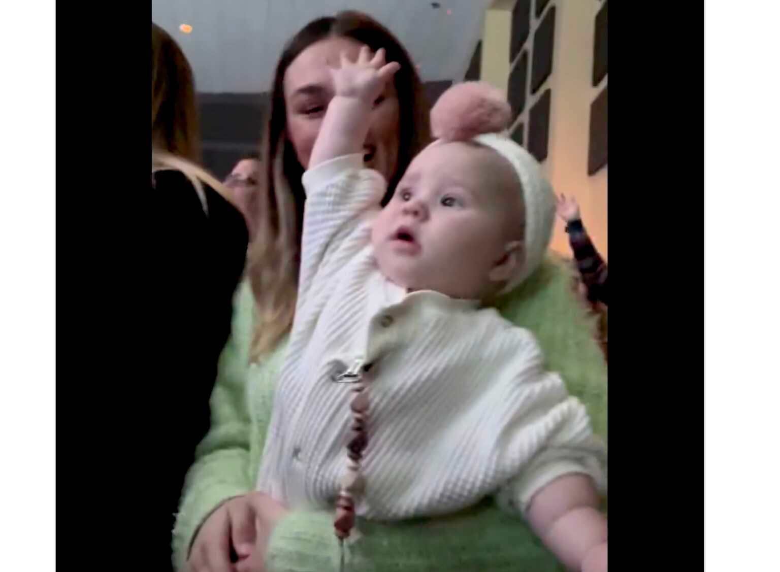 Sadie Robertson Holds Hand of Newborn Daughter Honey