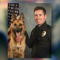 k9 officer with dog