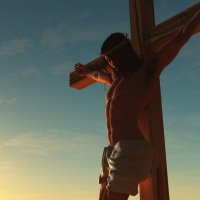 representation of Jesus Christ crucified on the cross