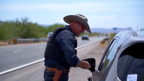 Sheriff Mark Lamb in Arizona