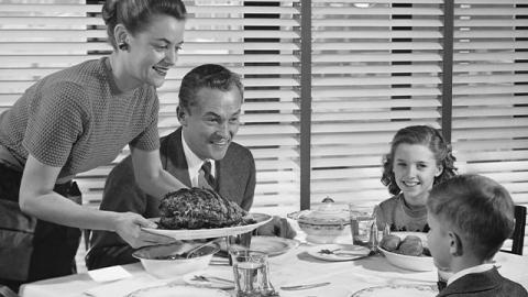 1950's Family Dinner