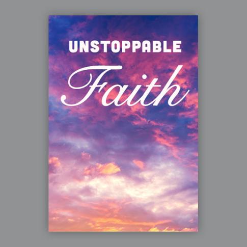 free booklet called unstoppable faith