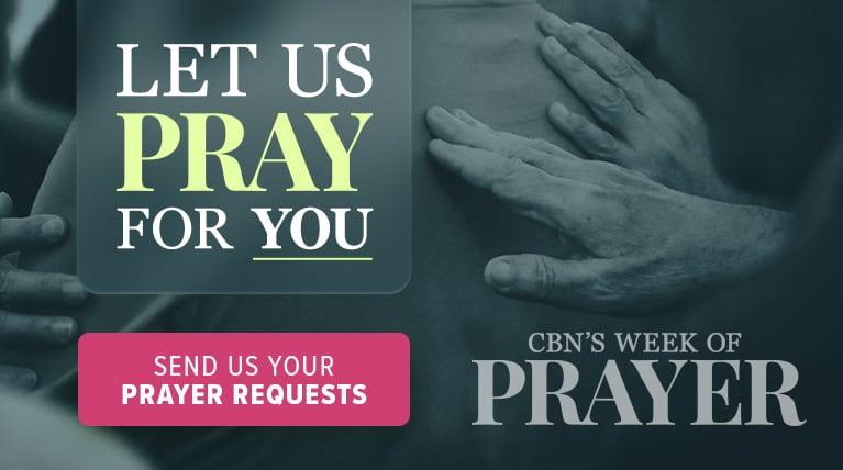 Let Us Pray for You. Send us your prayer requests.